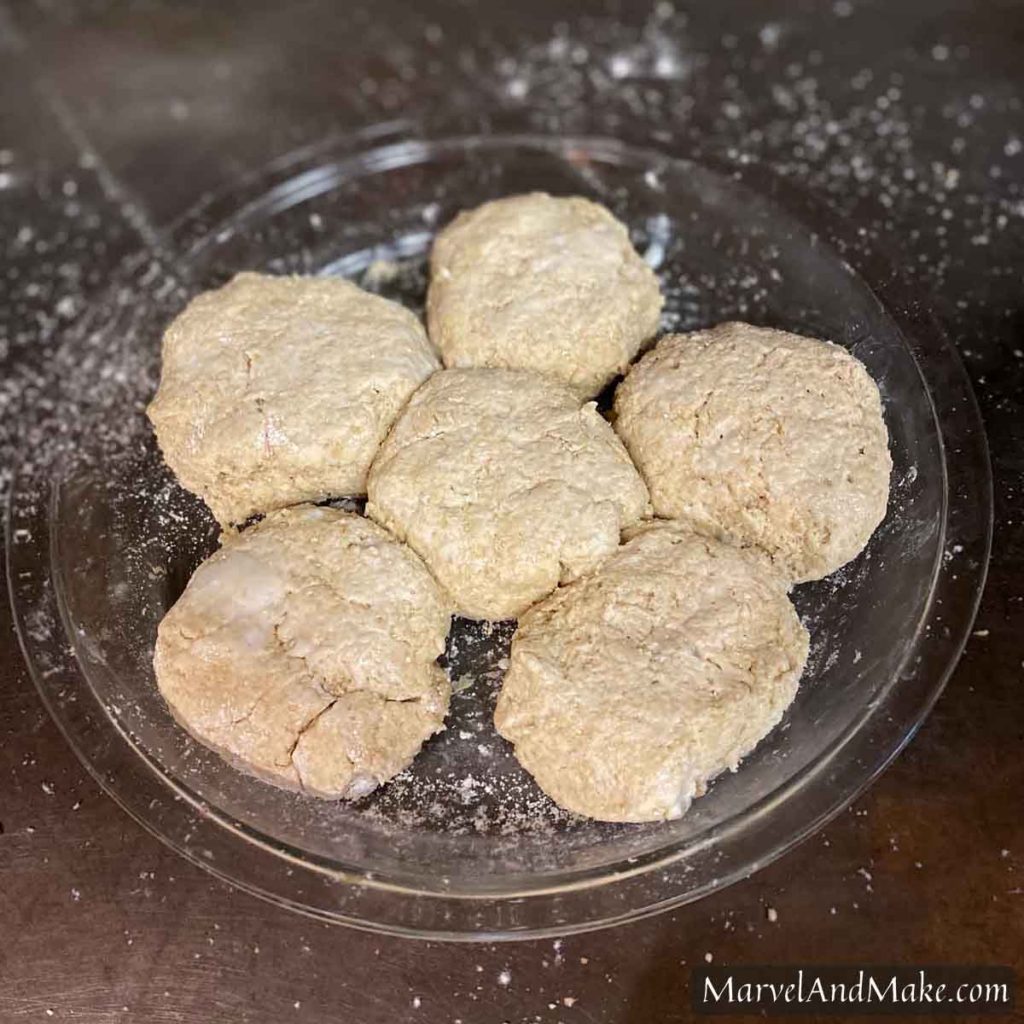 Whole Grain Buttermilk Biscuits from Marvel & Make at marvelandmake.com