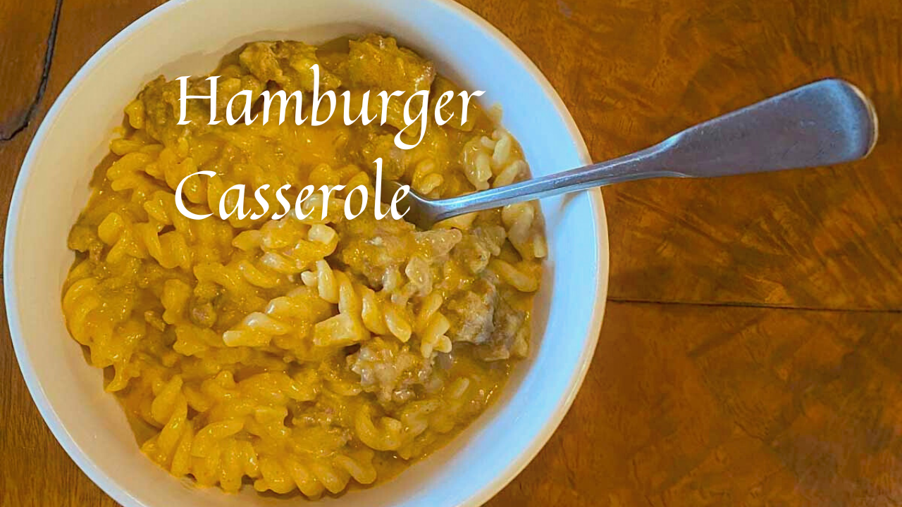Hamburger Casserole by Marvel & Make at marvelandmake.com