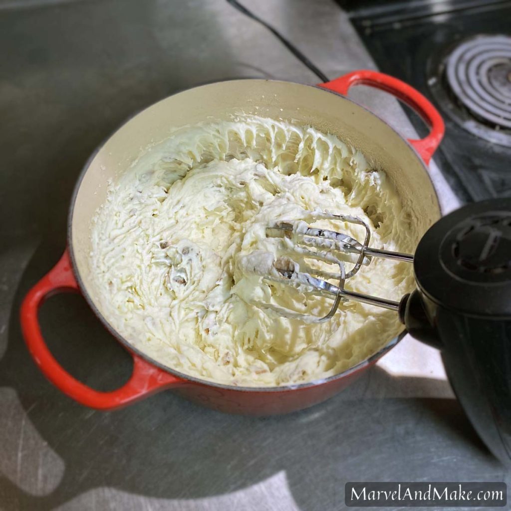 How to Make Mashed Potatoes the easy method from Marvel and Make at marvelandmake.com