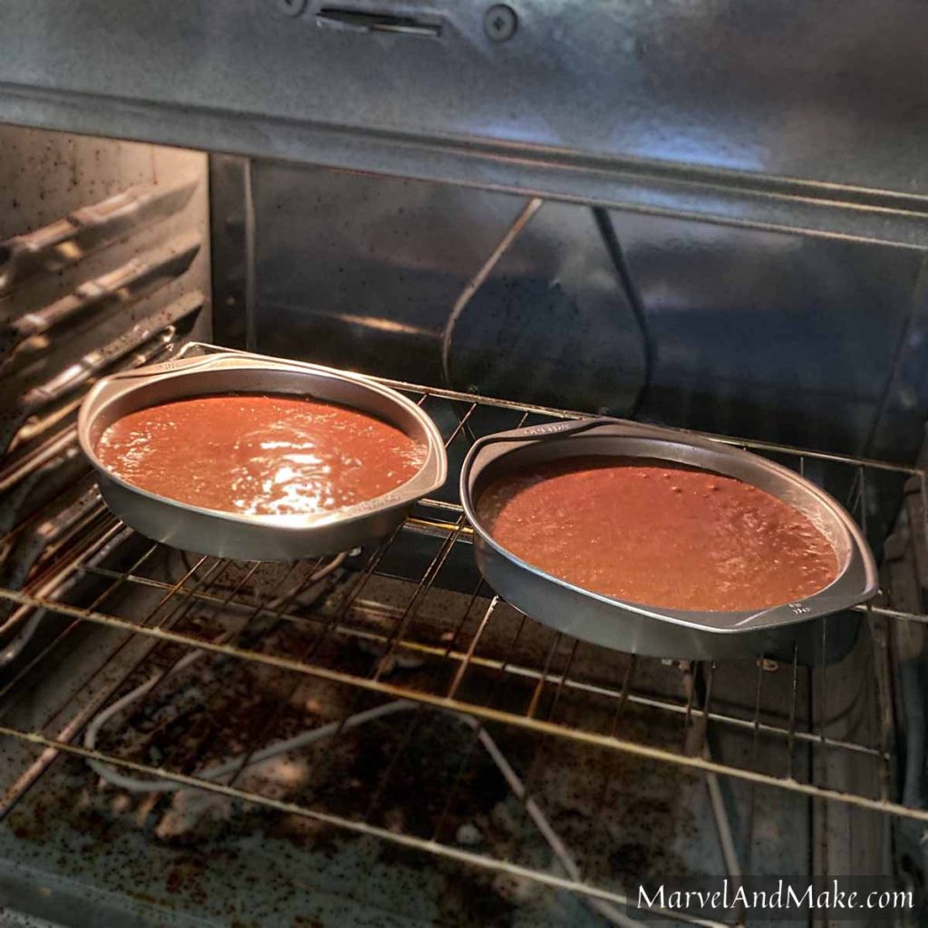 Double Chocolate Cake with fresh milled whole grains from Marvel & Make at marvelandmake.com