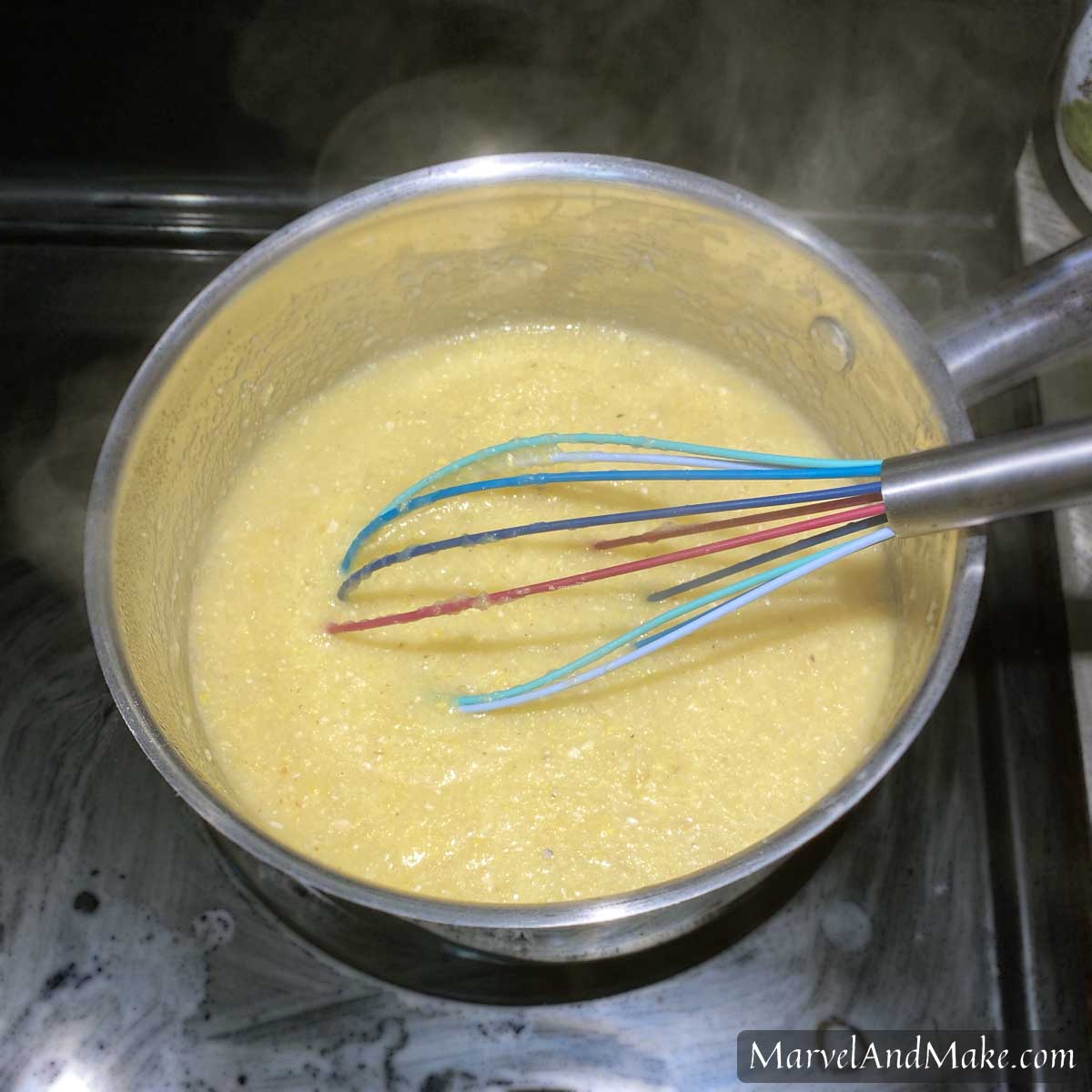 Creamy Shrimp and Grits Marvel & Make