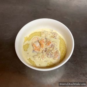 Creamy Shrimp and Grits by Marvel & Make at marvelandmake.com