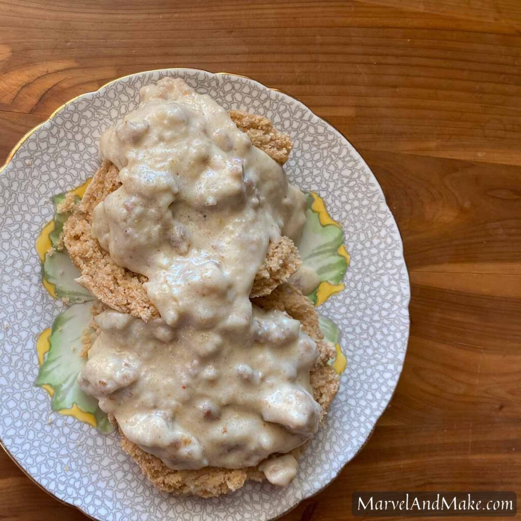 Biscuits and Gravy by Marvel & Make at Marvelandmake.com