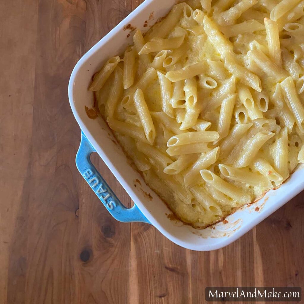 Homemade Mac and Cheese by Marvel & Make at Marvelandmake.com