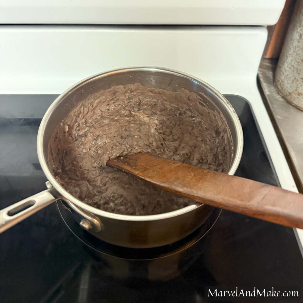 Refried Beans by Marvel & Make at marvelandmake.com