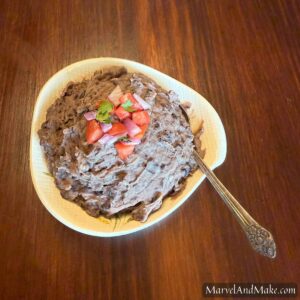 Refried Beans by Marvel & Make at marvelandmake.com