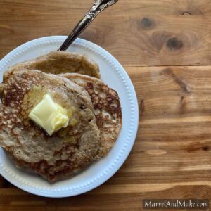 Sourdough Pancakes by Marvel & Make at marvelandmake.com