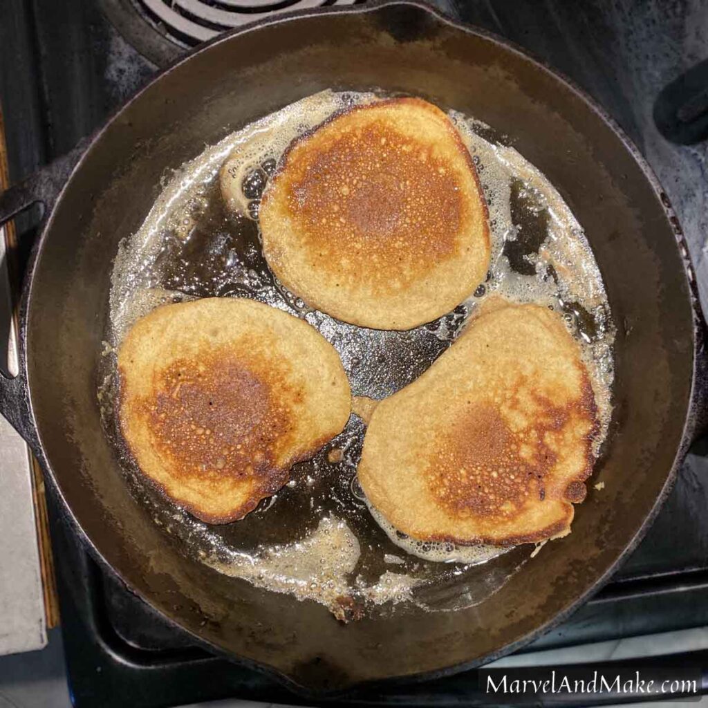 Sourdough Pancakes by Marvel & Make at marvelandmake.com