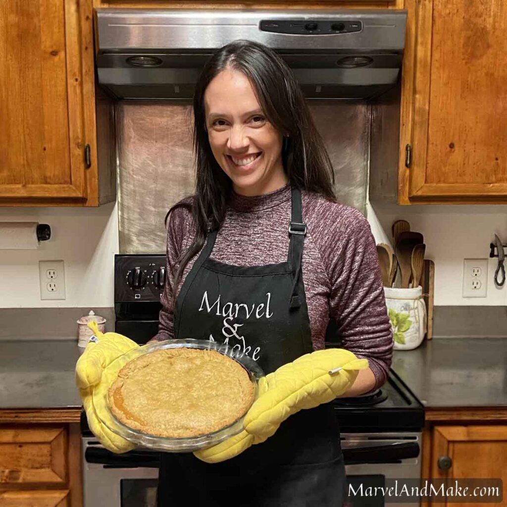 Savory Beef Pie by Marvel & Make at marvelandmake.com