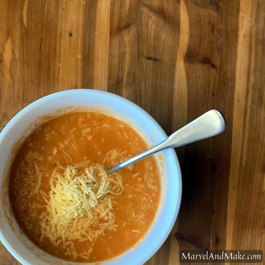 Homemade Tomato Soup by Marvel & Make at marvelandmake.com