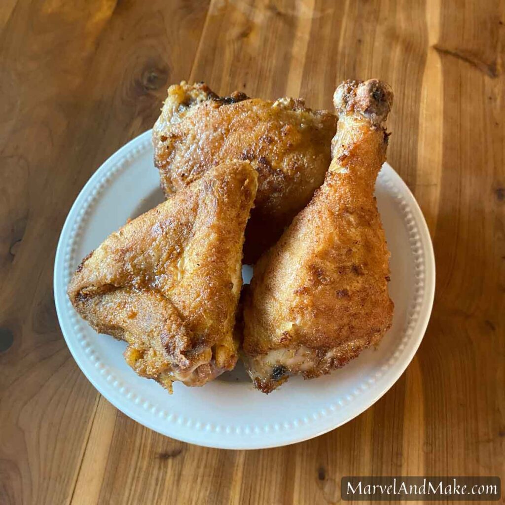 Einkorn Fried Chicken Marvel & Make at marvelandmake.com