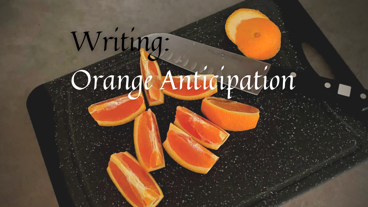 Orange Anticipation by Marvel & Make at marvelandmake.com