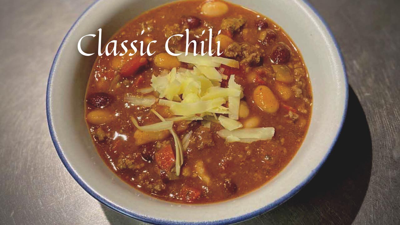 Classic Chili from Marvel & Make at marvelandmake.com