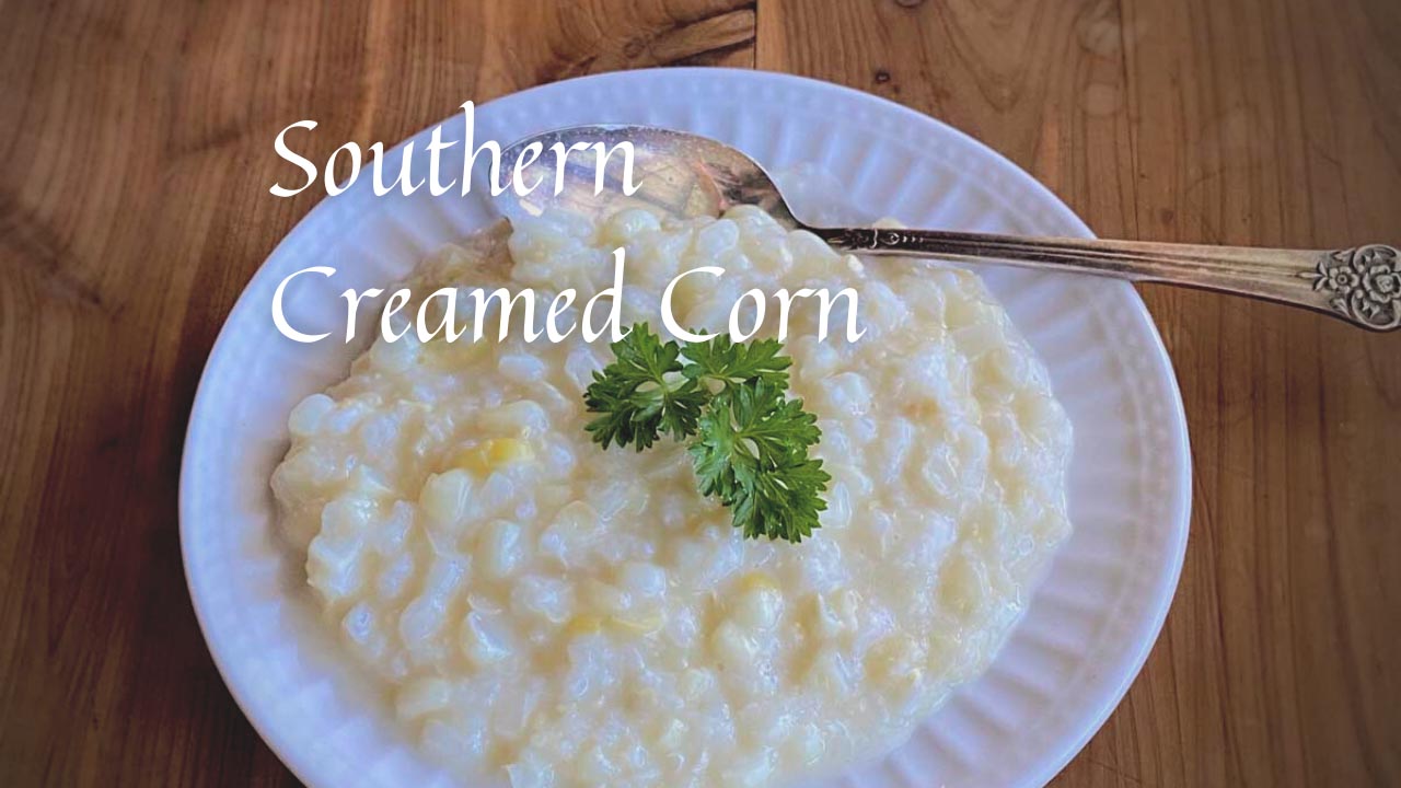 Southern Creamed Corn from Marvel & Make at marvelandmake.com