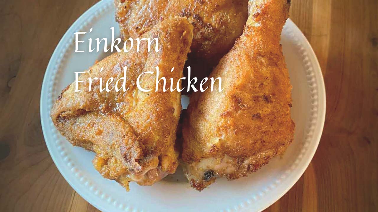 Einkorn Fried Chicken Marvel & Make at marvelandmake.com
