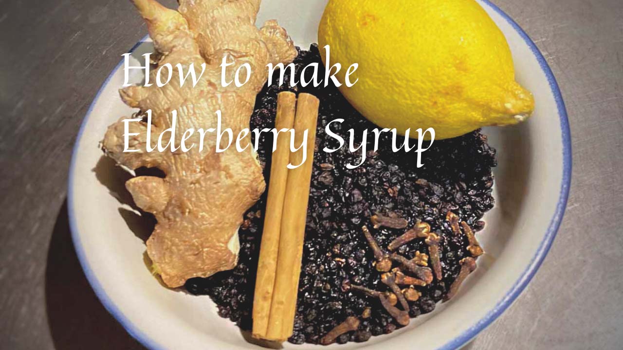 How to make Elderberry Syrup for natural immune boosting by Marvel & Make at Marvelandmake.com