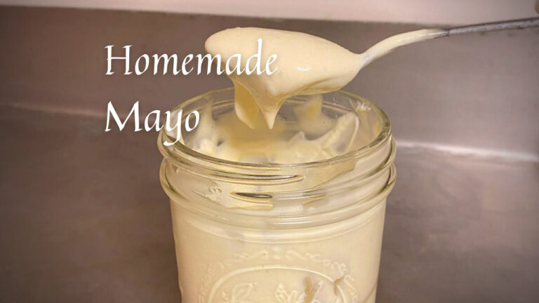 Homemade Mayonnaise Mayo by Marvel & Make at Marvelandmake.com