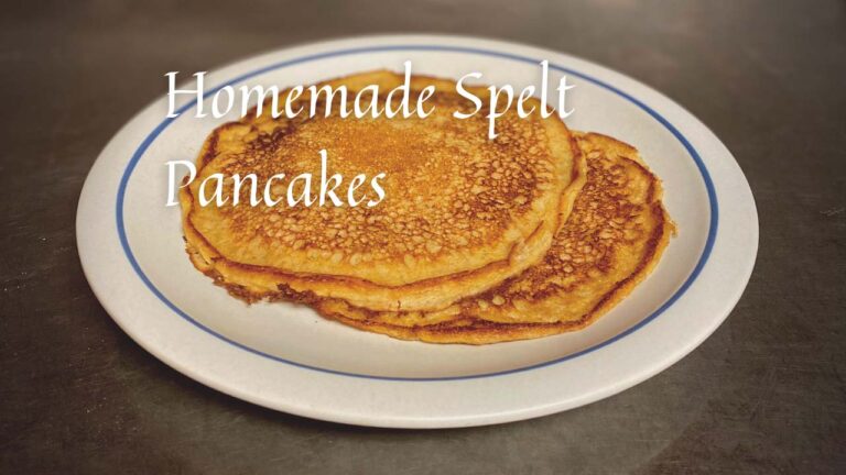 Homemade Spelt Pancakes from Marvel & Make at marvelandmake.com