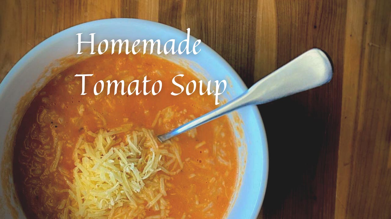 Homemade Tomato Soup by Marvel & Make at marvelandmake.com