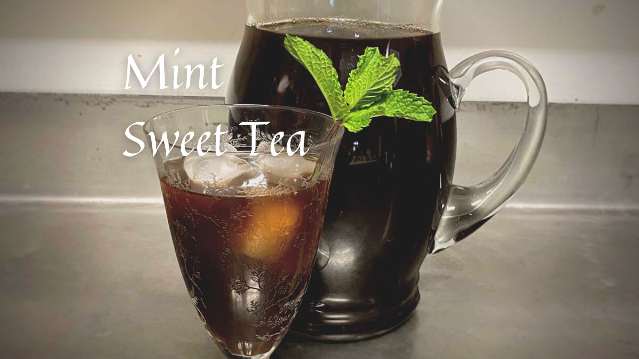 Mint Sweet Tea by Marvel & Make at marvelandmake.com