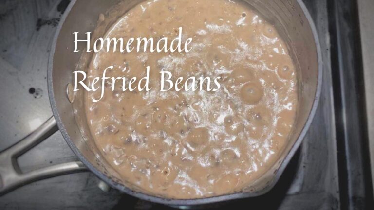 Homemade Refried Beans by Marvel & Make at marvelandmake.com