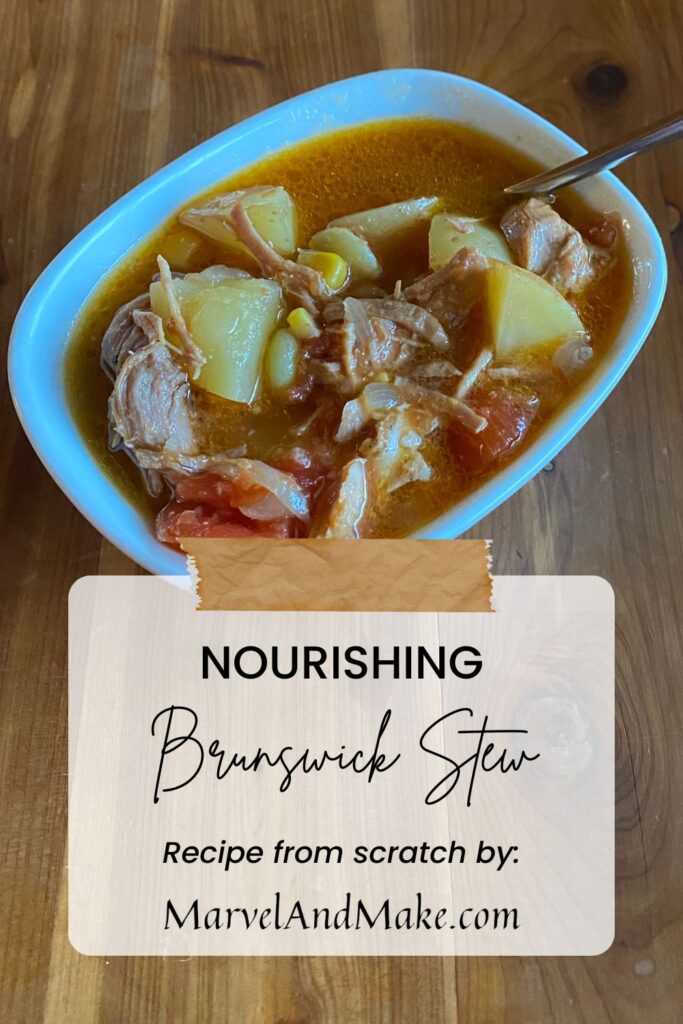 Nourishing Brunswick Stew by Marvel & Make at Marvelandmake.com