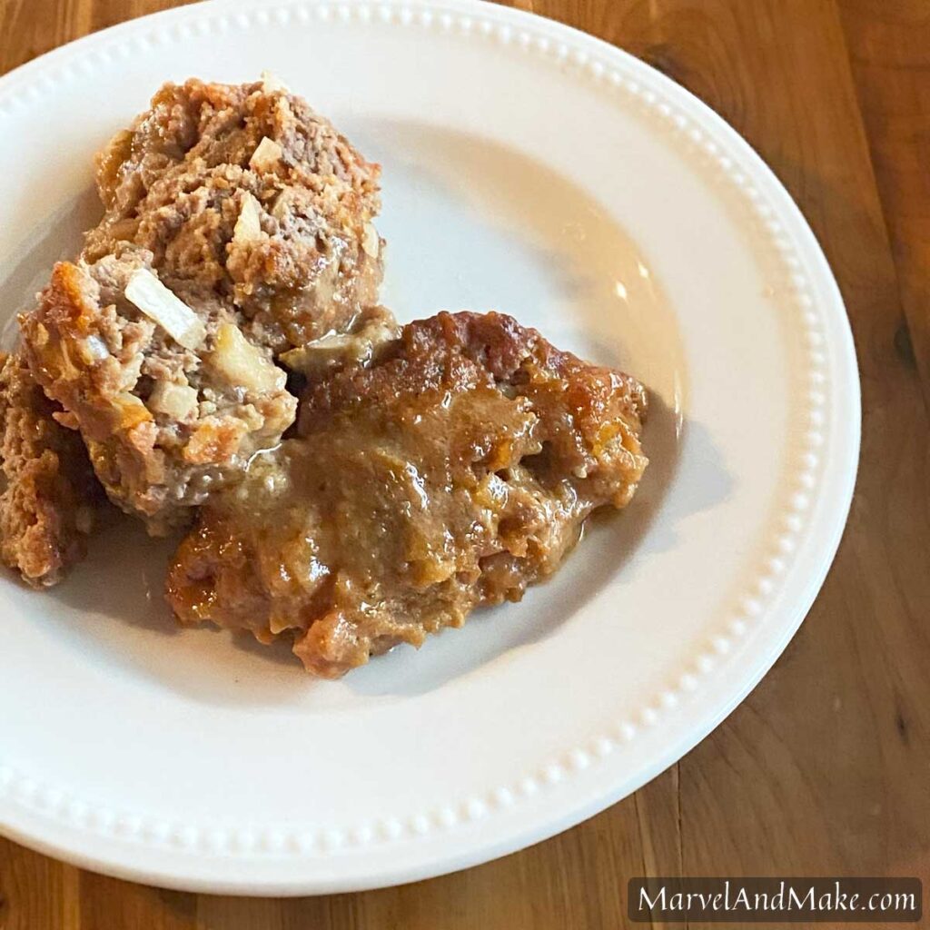 Easy Traditional Meatloaf from Marvel & Make at marvelandmake.com