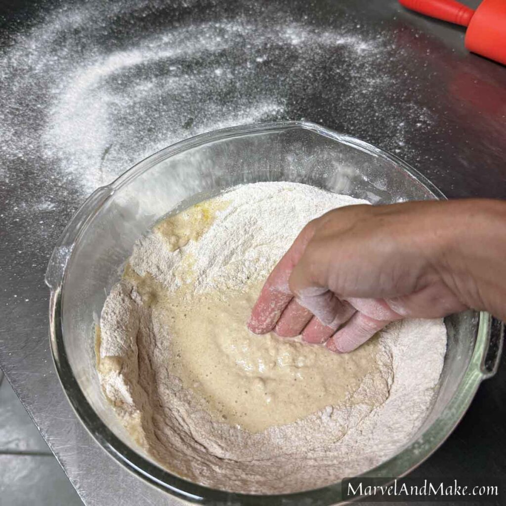 Soft White Wheat Dumplings for Homemade Chicken and Dumplings from Marvel and Make