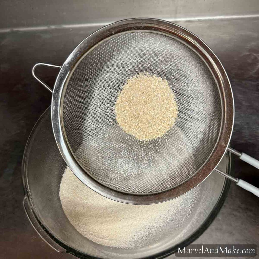 removing bran from soft white wheat for Homemade Chicken and Dumplings from Marvel and Make